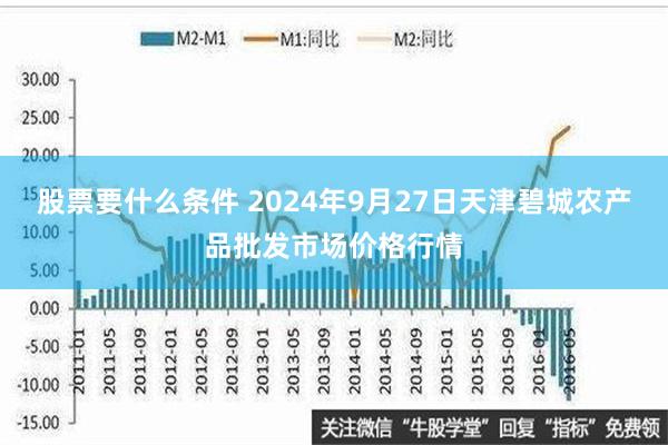 股票要什么条件 2024年9月27日天津碧城农产品批发市场价格行情