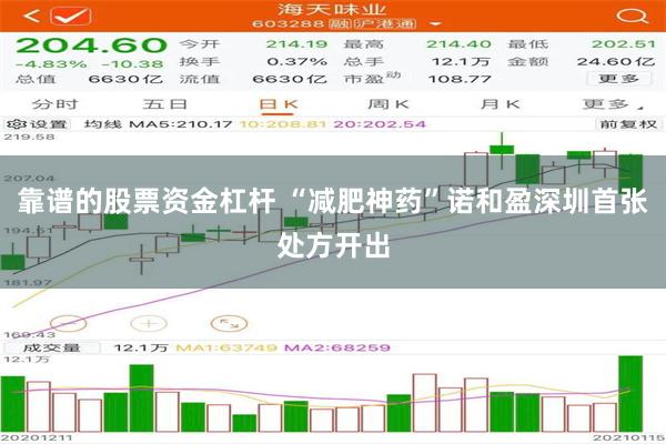 靠谱的股票资金杠杆 “减肥神药”诺和盈深圳首张处方开出