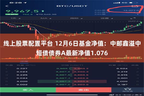 线上股票配置平台 12月6日基金净值：中邮鑫溢中短债债券A最新净值1.076